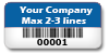 barcode asset labels